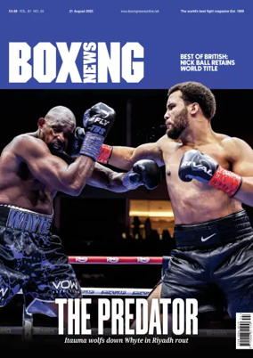 Cover of Boxing News