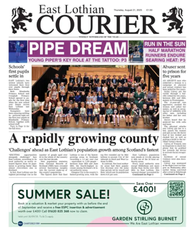 Cover of East Lothian Courier