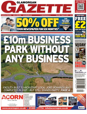 Cover of Glamorgan Gazette