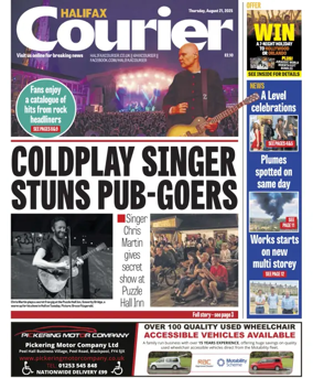Cover of Halifax Courier
