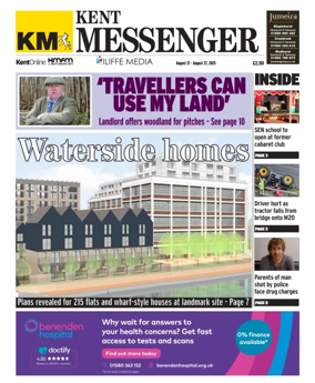 Cover of Kent Messenger Maidstone
