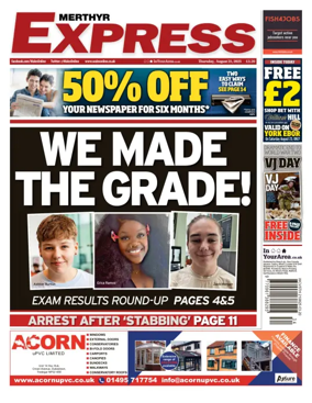 Cover of Merthyr Express