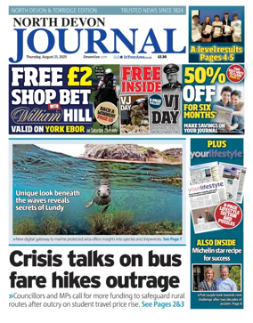 Cover of North Devon Journal