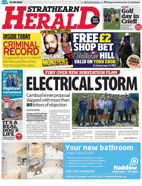 Cover of Strathearn Herald