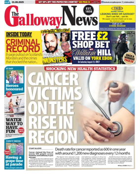 Cover of The Galloway News