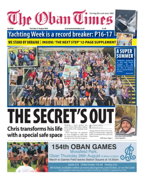 Cover of The Oban Times