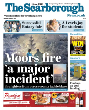 Cover of The Scarborough Evening News