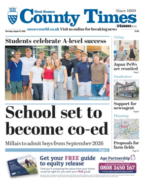 Cover of West Sussex County Times