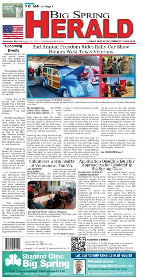 Cover of Big Spring Herald