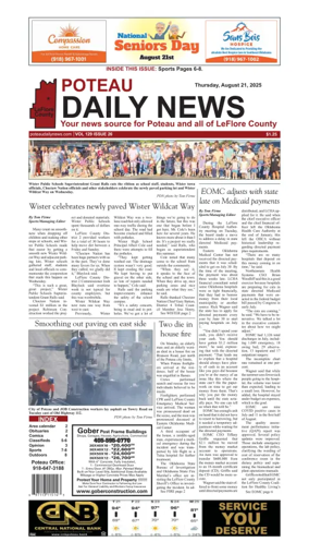 Cover of Poteau Daily News