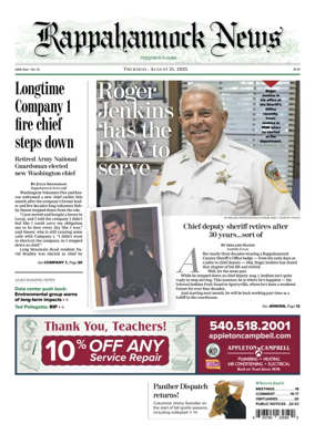 Cover of Rappahannock News