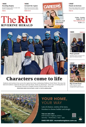 Cover of The Riverine Herald