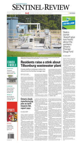 Cover of Sentinel-Review (Woodstock)