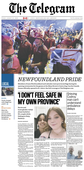 Cover of The Telegram (St. Johnâ€™s)