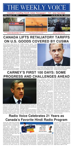 Cover of The Weekly Voice