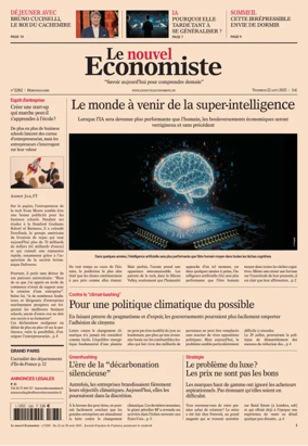 Cover of Le Nouvel Economiste