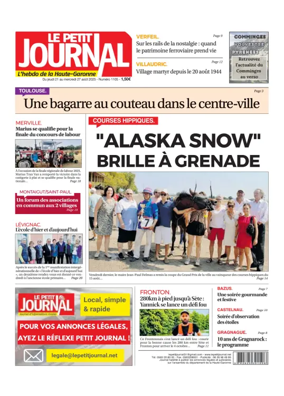 Cover of Le Petit Journal - L'hebdo du Pays Toulousain