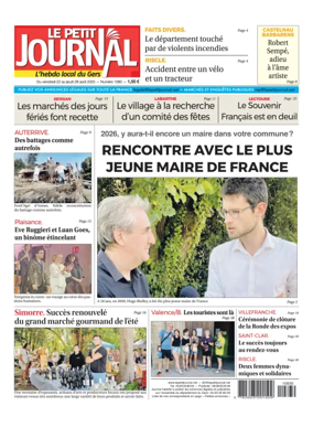 Cover of Le Petit Journal - L'hebdo local du Gers