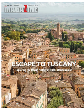 Cover of The Jerusalem Post Magazine