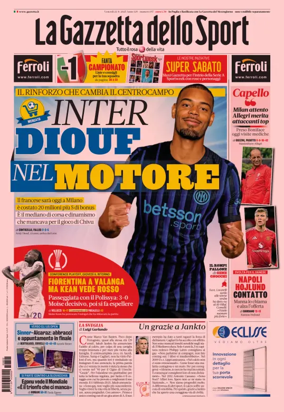 Cover of La Gazzetta dello Sport - Puglia