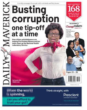 Cover of Daily Maverick