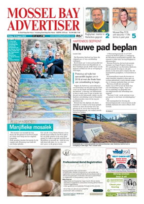 Cover of Mossel Bay Advertiser