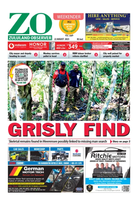 Cover of Zululand Observer - Weekender