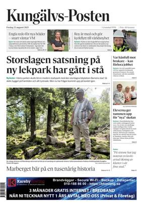 Cover of Kungälvs-Posten