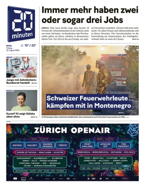Cover of 20 Minuten - Bern