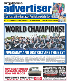 Cover of Argyllshire Advertiser