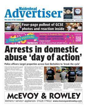 Cover of Maidenhead Advertiser
