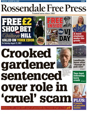 Cover of Rossendale Free Press