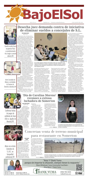 Cover of Bajo El Sol