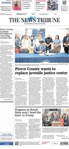 Cover of The News Tribune