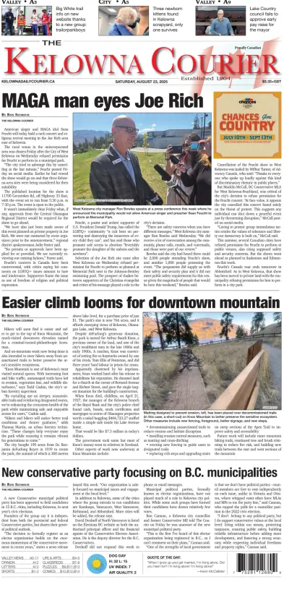 Cover of The Daily Courier