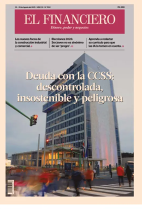 Cover of El Financiero (Costa Rica)