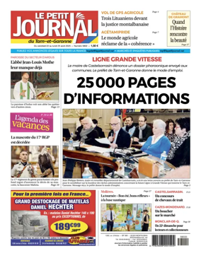 Cover of Le Petit Journal - du Tarn-et-Garonne