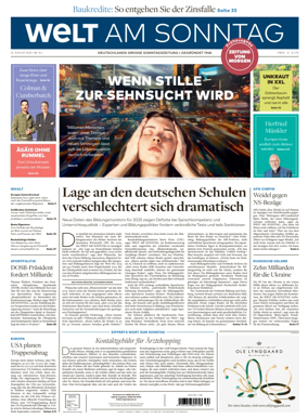 Cover of Welt am Sonntag