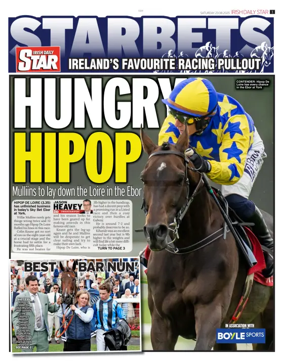 Cover of Irish Daily Star - Starbets