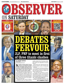 Cover of Daily Observer (Jamaica)