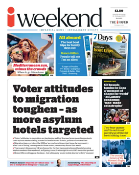 Cover of iNews Weekend