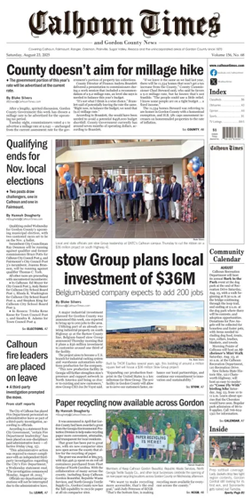 Cover of Calhoun Times