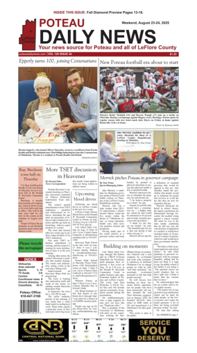 Cover of Poteau Daily News