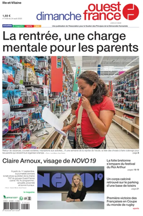 Cover of Dimanche Ouest France (Ille-et-Vilaine)