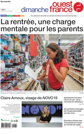 Cover of Dimanche Ouest France (Normandie)