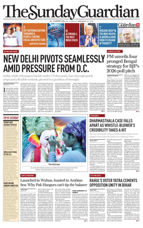 Cover of The Sunday Guardian