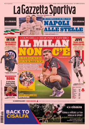 Cover of La Gazzetta dello Sport - Puglia