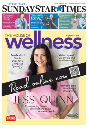 Cover of Sunday Star-Times