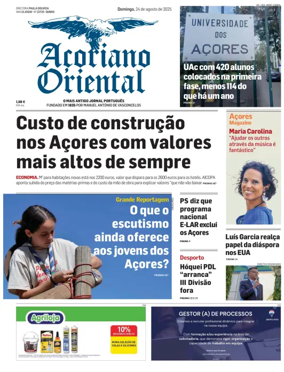 Cover of Acores Magazine