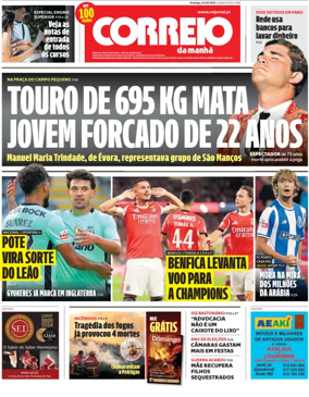 Cover of Correio da Manhã Weekend